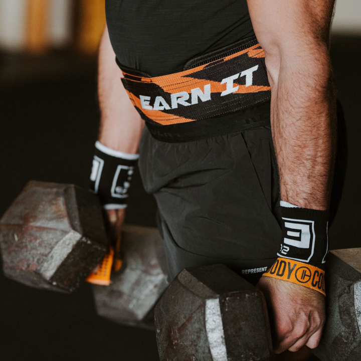 "Tiger Stripe" Weightlifting Belt By James Sprague