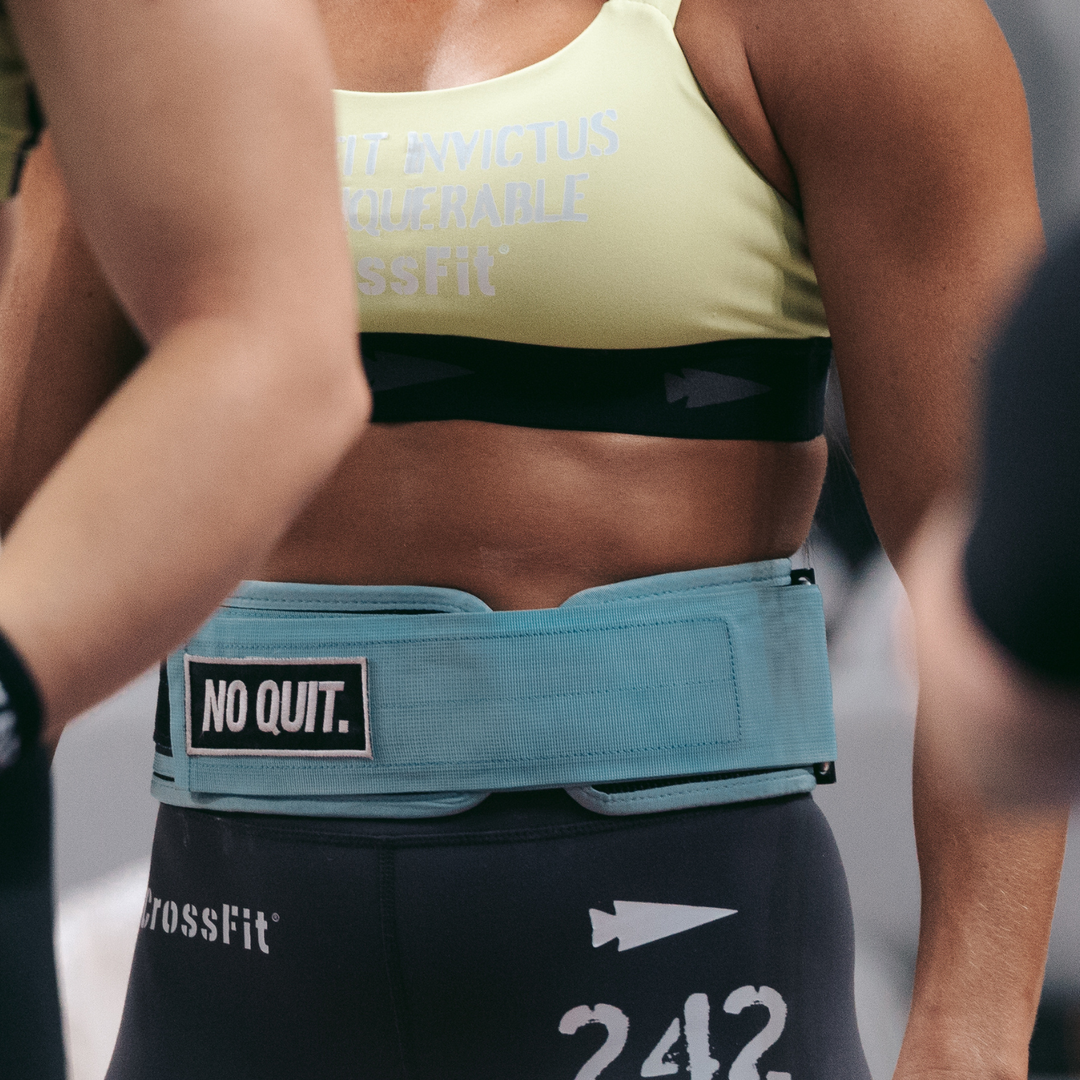 Emily Rethwill Prints Emily Rethwill 'NO QUIT' Self-locking Lifting Belt – Element 26