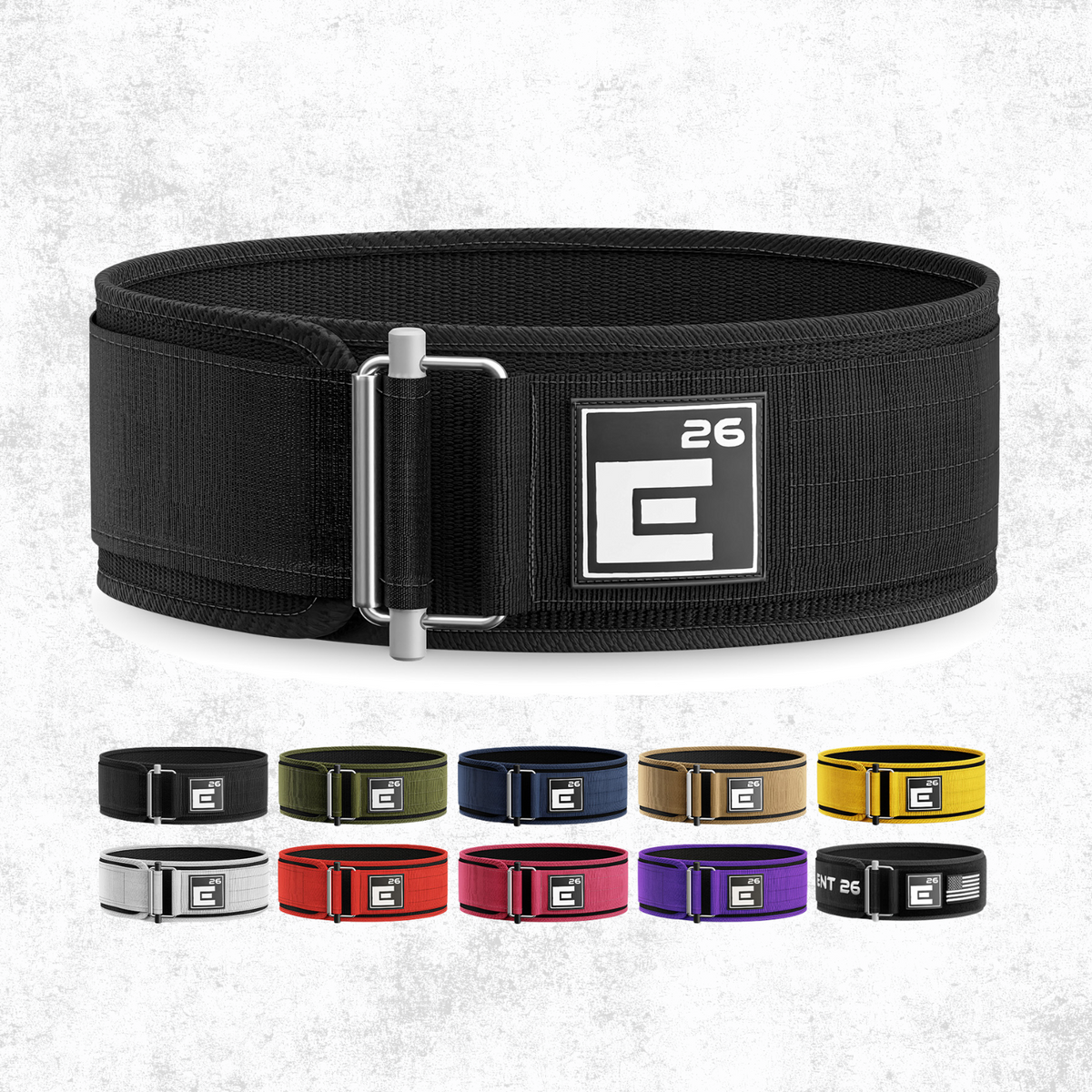 Element 26 Weightlifting Belt - Self-Locking, Unisex, Adjustable ...