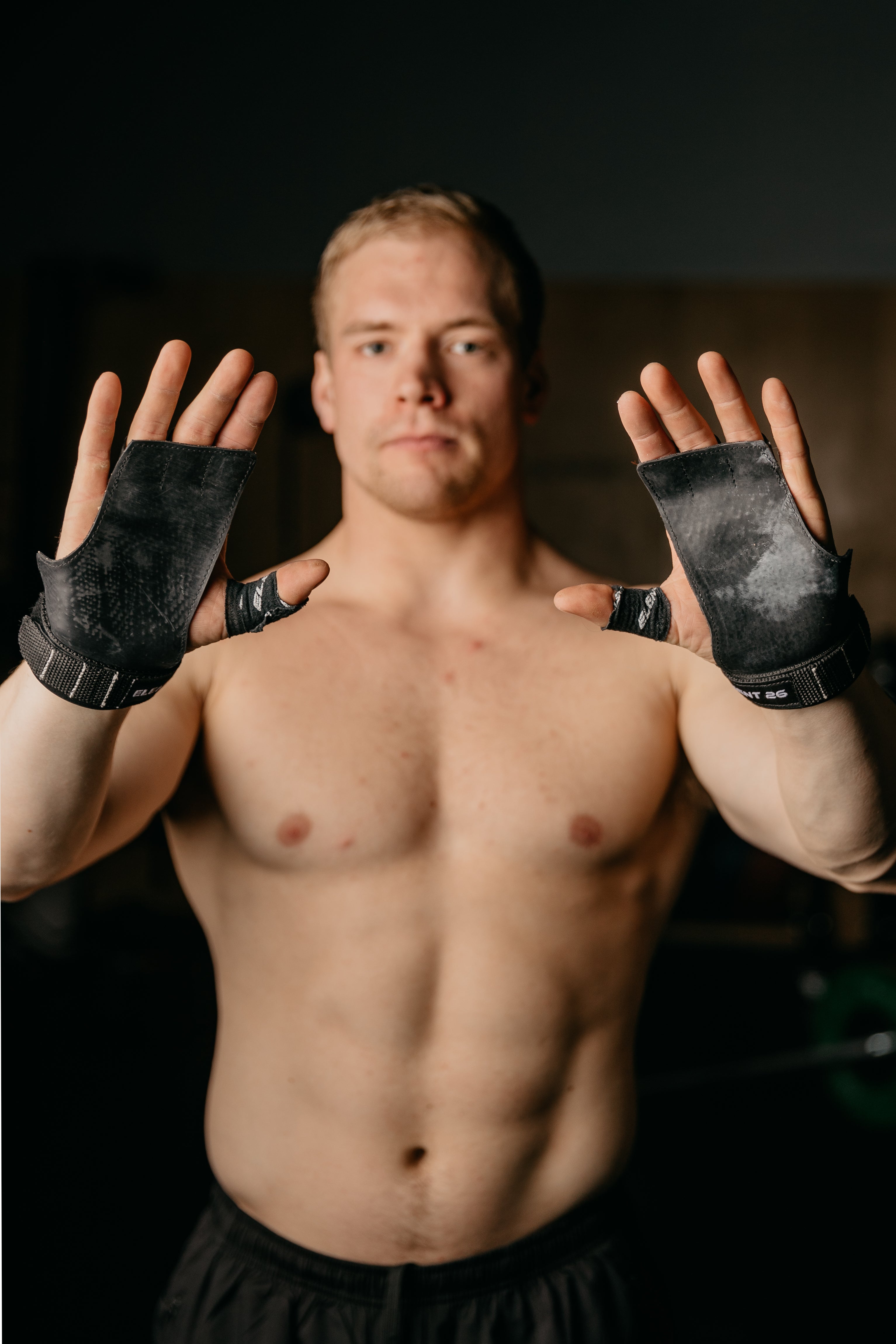 Element 26 IsoGrip Gymnastic Hand Grips - Hand Protection, Isoprene Polymer  Material, Adjustable Strap, Durable Design, 3 Size Variants
