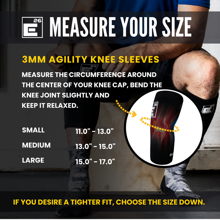 3mm Agility Knee Sleeves