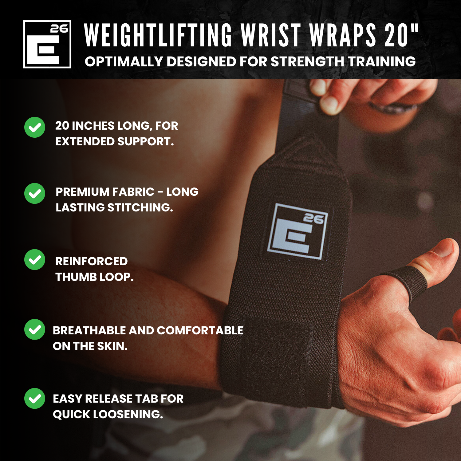 Weightlifting Wrist Wraps