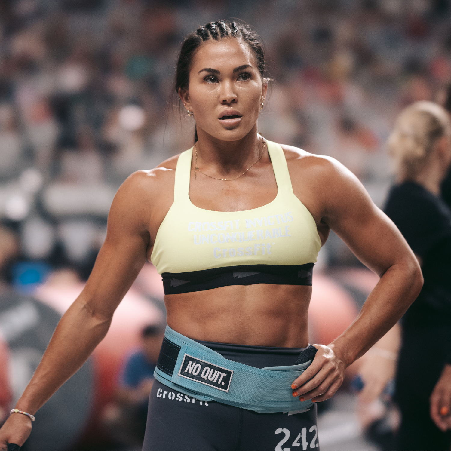 Emily Rethwill Prints Emily Rethwill 'NO QUIT' Self-locking Lifting Belt – Element 26