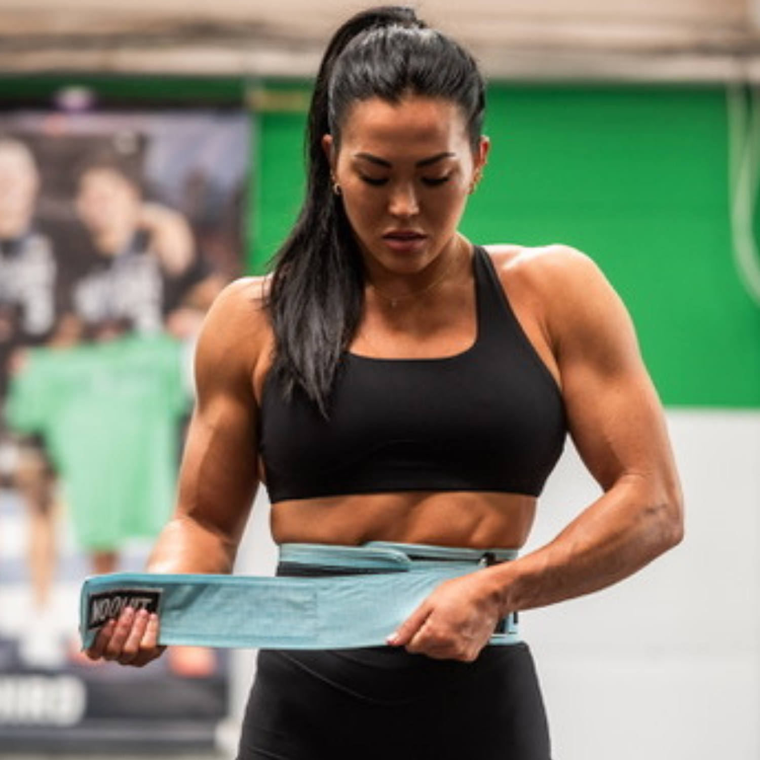 Emily Rethwill Prints Emily Rethwill 'NO QUIT' Self-locking Lifting Belt – Element 26