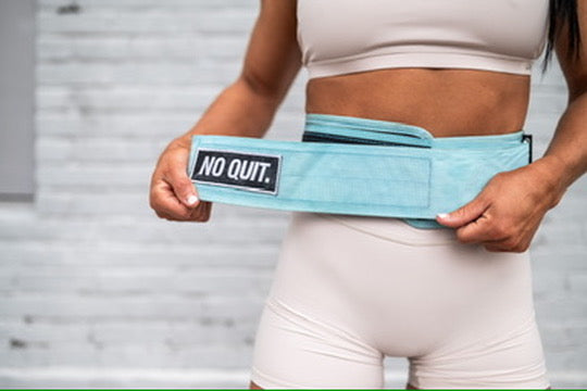 Emily Rethwill 'NO QUIT' Self-locking Lifting Belt