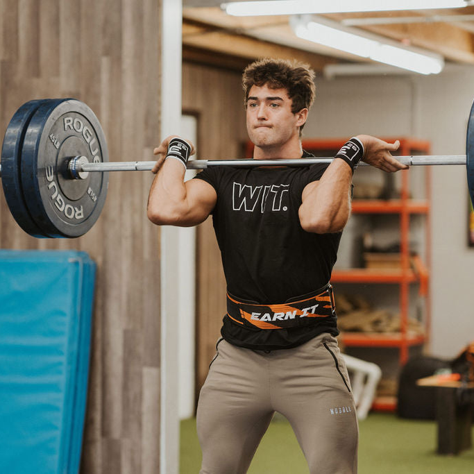 "Tiger Stripe" Weightlifting Belt By James Sprague