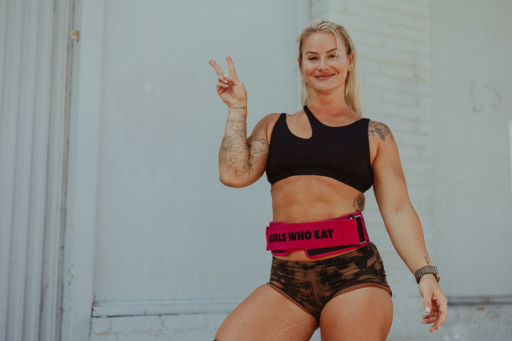 Dani Speegle 'GWE' Self-locking Lifting Belt