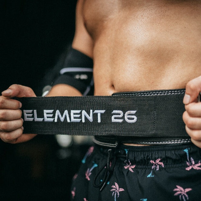 Element 26 Hybrid Leather Weightlifting Belt Perfect For Heavy