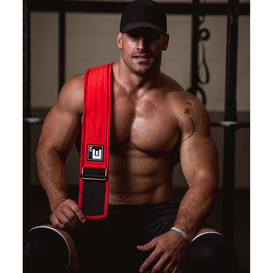 Cap weight discount lifting belt