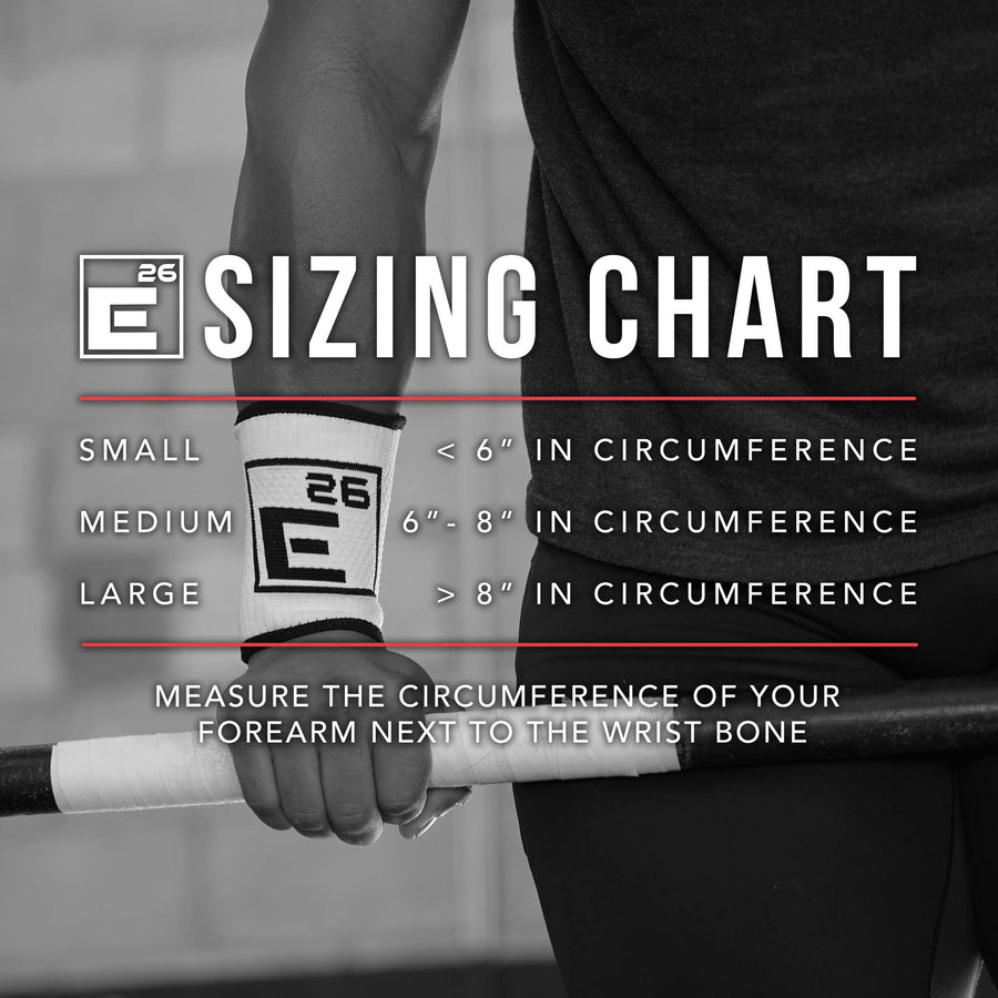 Element 26 Wrist Sweatbands Hybrid Material Composition, Effective SweatWicking, Comfortable